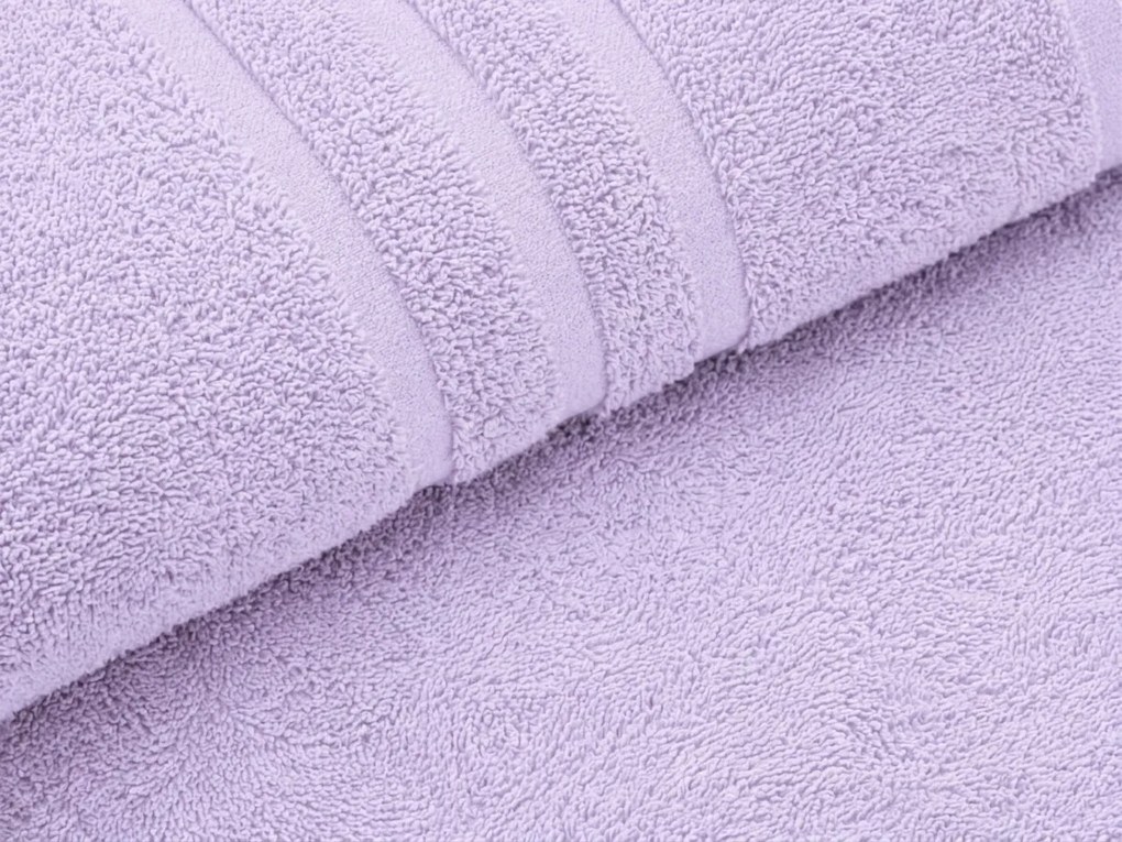 CLASSIC COLOR fürdőlepedő 70 x 140 cm levendula szín, 100% pamut