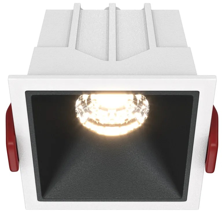 DL043-01-10W3K-D-SQ-WB Alfa LED Alumínium Süllyesztett Lámpa Fehér Színű LED 10 W 3000 Kelvin 450 Lumen IP20