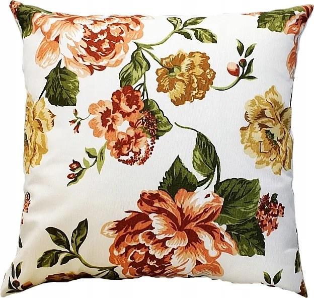 Virágmintás Párnahuzat 40x40 dekoratív prémium párnahuzat