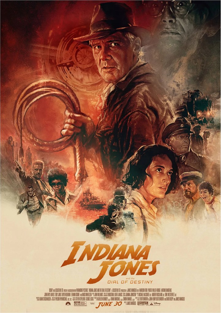 Indiana Jones and the Dial of Destiny poszter
