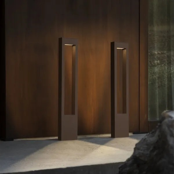 Ideal Lux - Kültéri lámpa VEGA 1xG9/15W/230V 80 cm IP44 barna