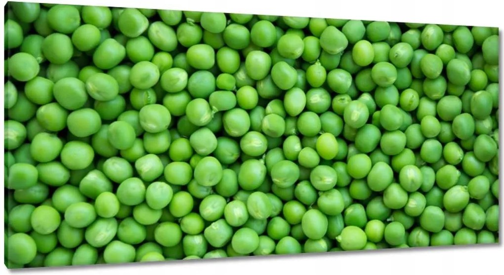 Vászonkép 115x55 Zöldborsó