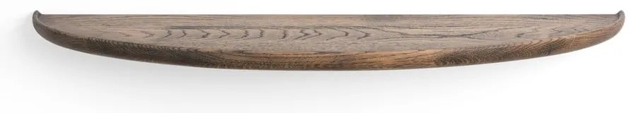 Barna tölgyfa fali polc 70 cm Mu – Gazzda