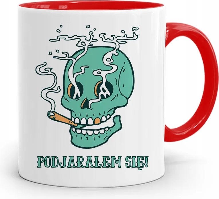 Dohányosoknak 420 Cbd Bögre Piros Ajándék fényképes nyomtatással