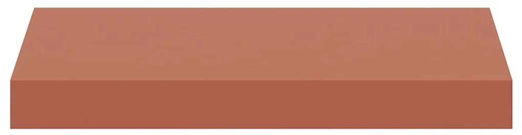 Falpolc Falra szerelhető 2 pcs Piros 40 x 23,5 x 4 cm Faanyag