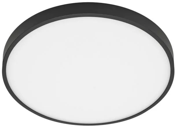 ITALUX PLF-75689-BK-4K RIBERIO Kerek Mennyezeti Lámpa Fehér, Fekete LED IP20