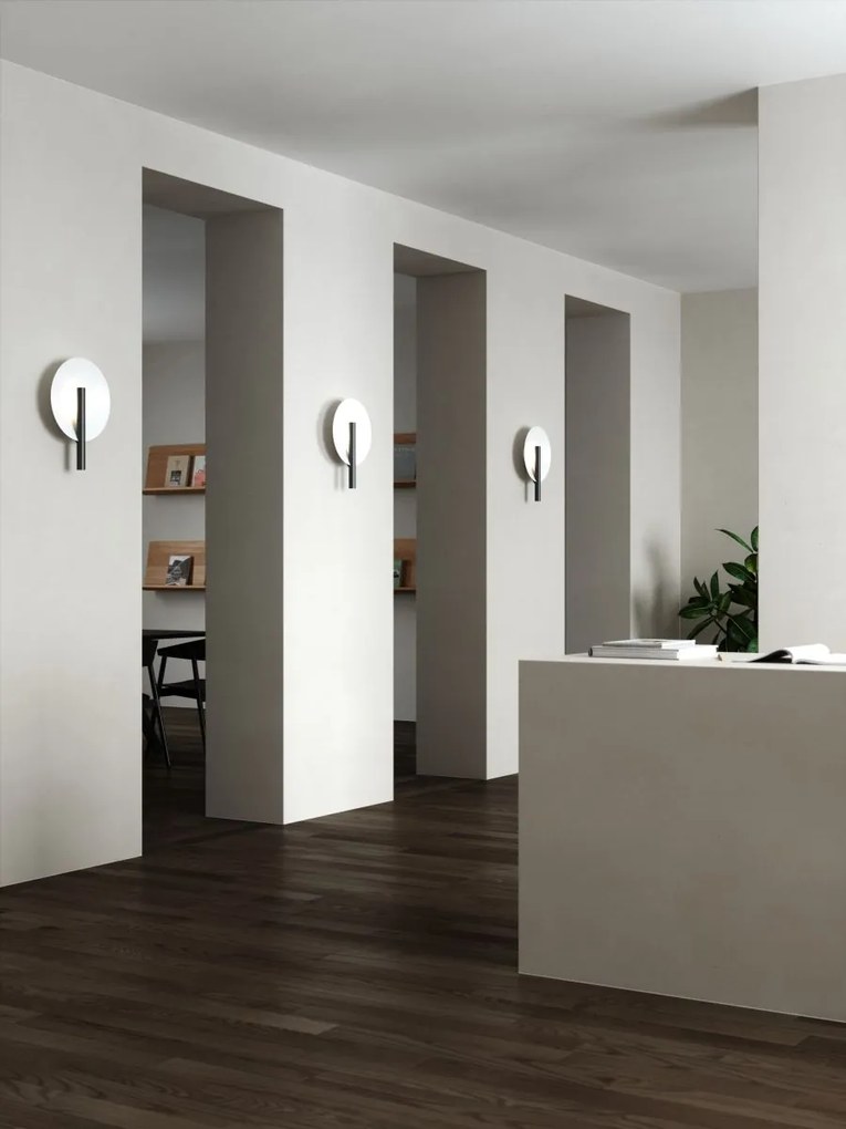Nordlux modern fali lámpa furiko fehér fekete nor2320241003