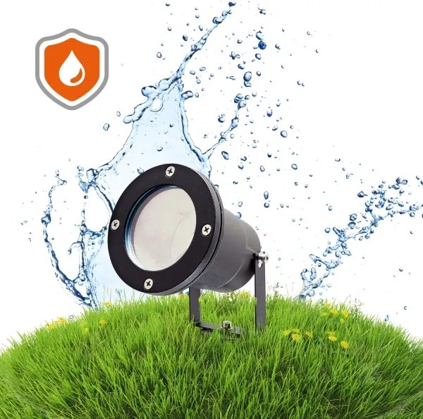 Kültéri lámpa BLAKE 2 GU10/50W/230V IP65