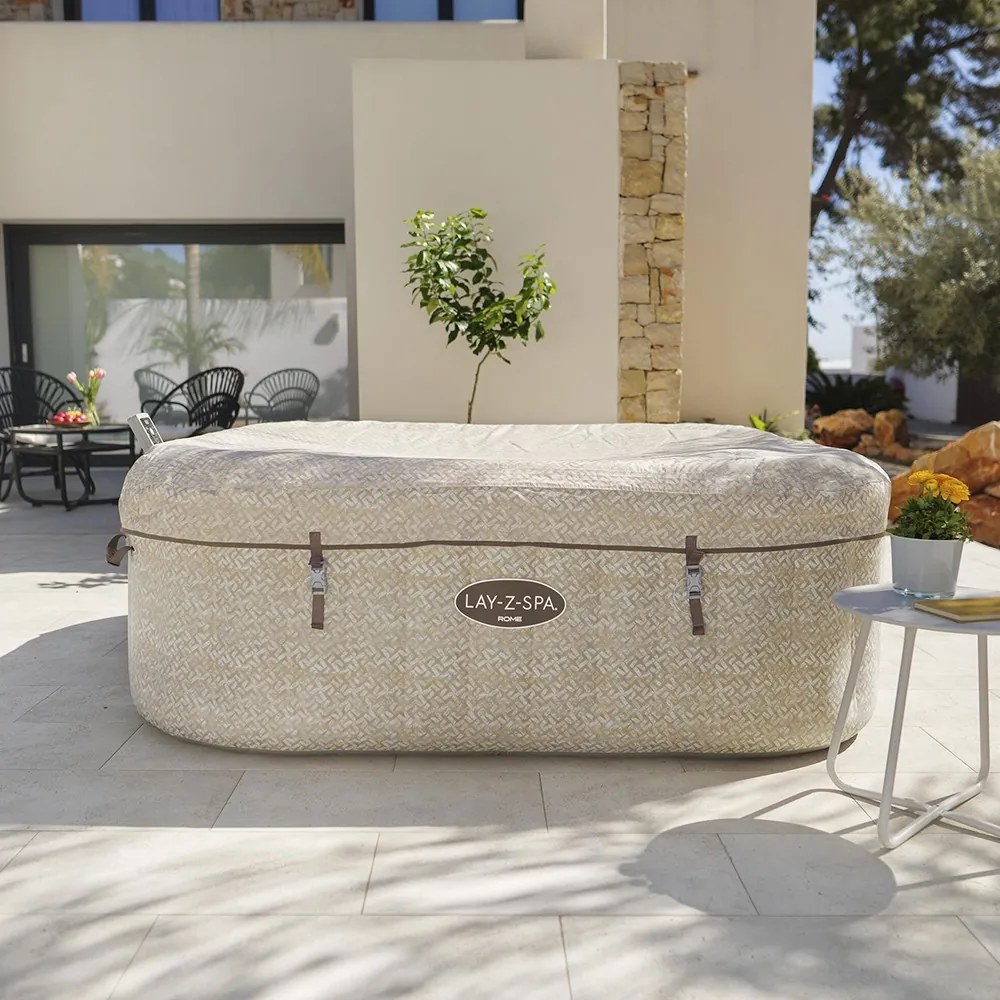 Lay-Z-Spa Róma Airjet EnergySense masszázsmedence 201 x 201 x 71 cm 2025