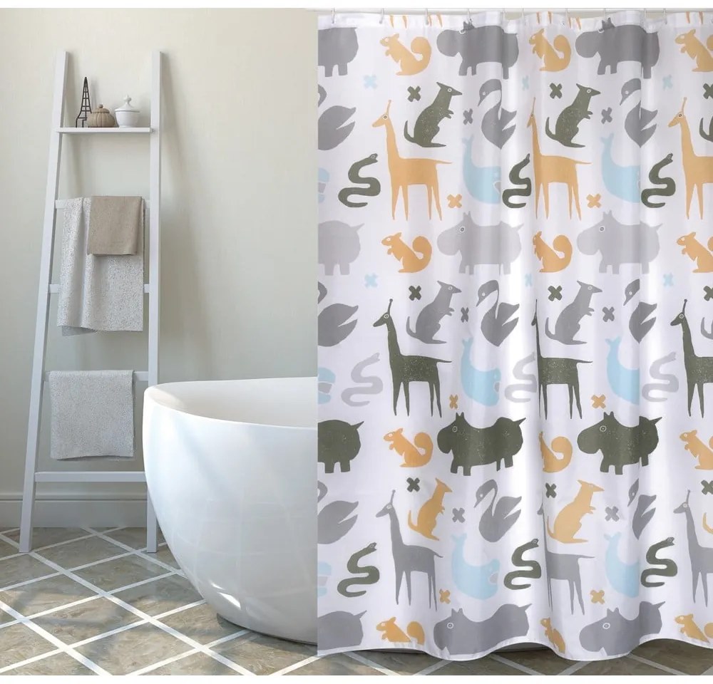 Zuhanyfüggöny 180x200 cm Noe – MSV