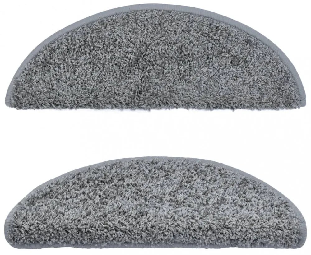 10 db szürke lépcsőszőnyeg 65 x 21 x 4 cm