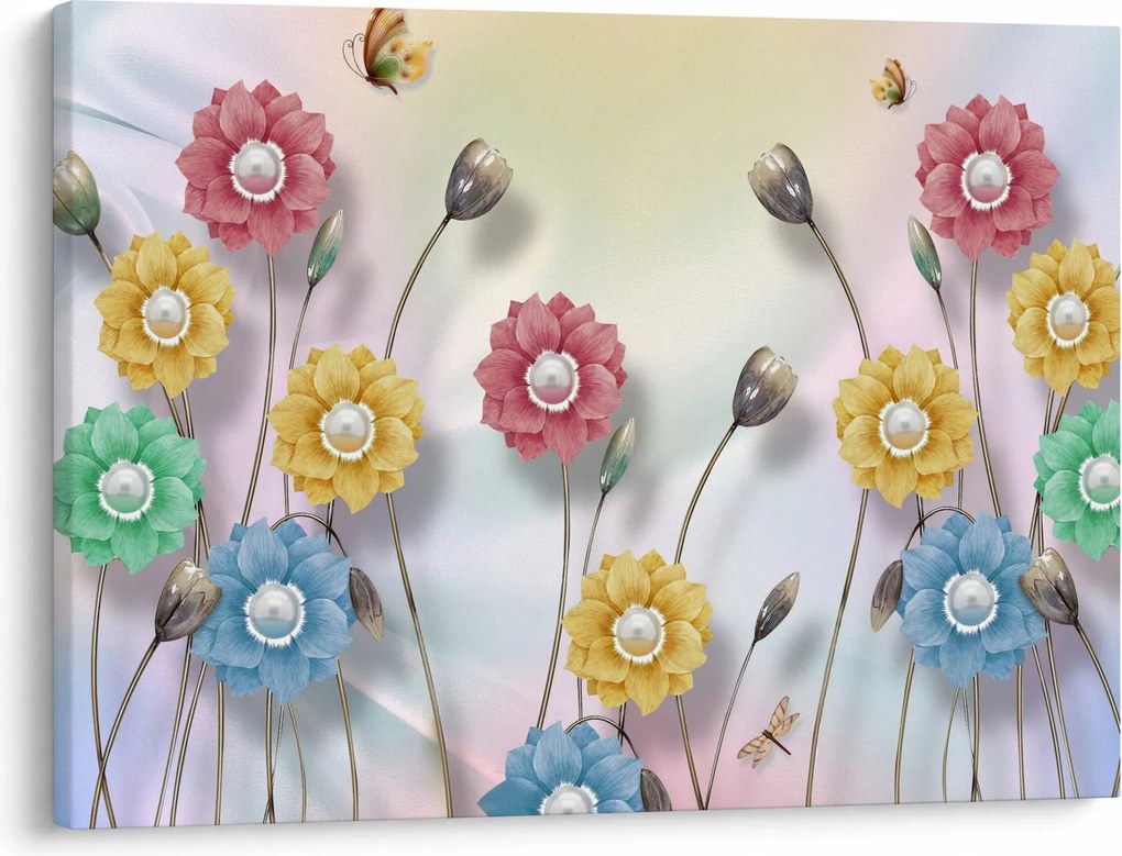 Kép - Színes rét (70x50 cm)