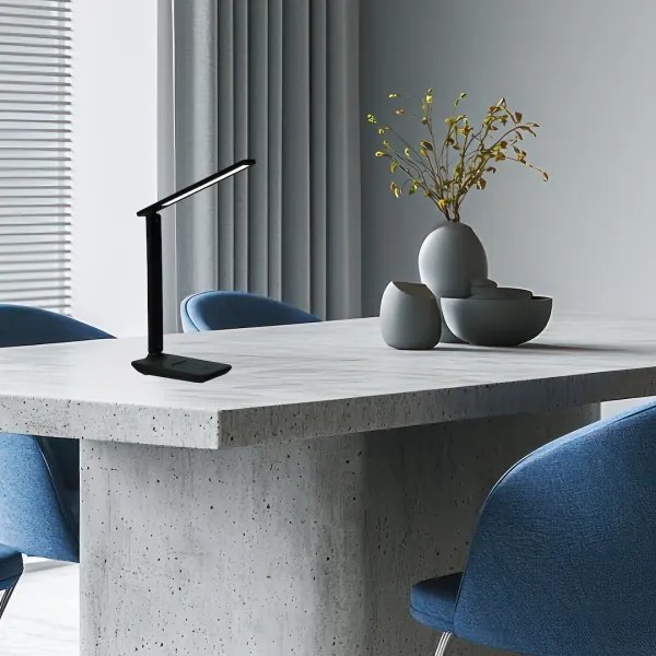 LED állítható asztali lámpa POST LED/5W/5V 3000-6500K fekete