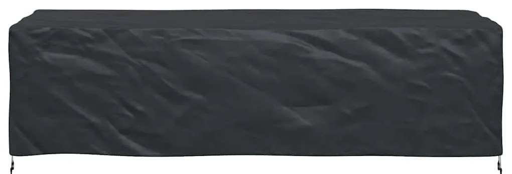 Kültéri bútorhuzat Fekete 270 x 110 x 70 cm 210D