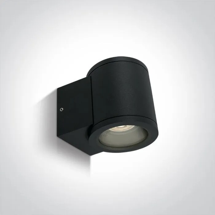 ONE LIGHT 67400A-B OUTDOOR WALL LIGHTS Modern Kültéri Fali Lámpa Fekete GU10 IP44