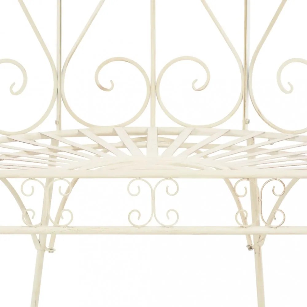 fehér antik vas kerti pad 95 cm