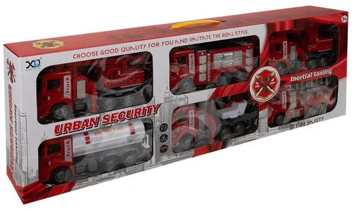 26305 tűzoltóautó garnitúra