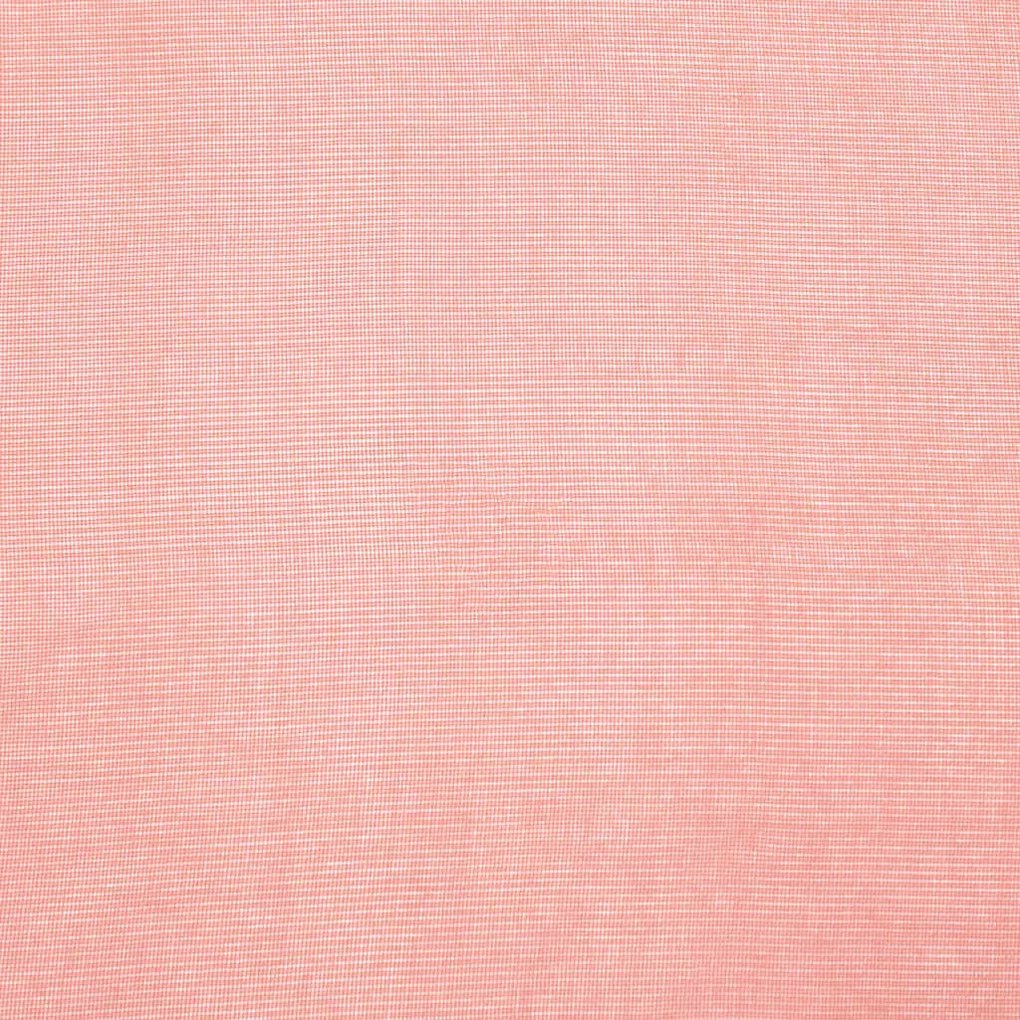 2 db rózsaszín fátyolfüggönyök hurokkal 140x140 cm
