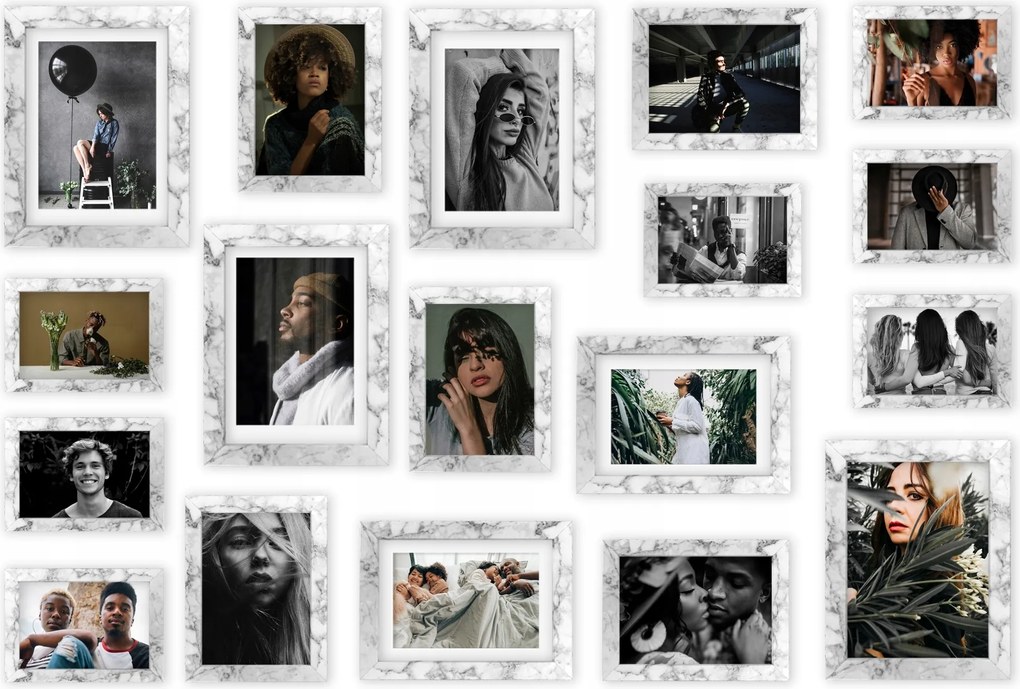 Multirama Madrid márvány képkeret szett