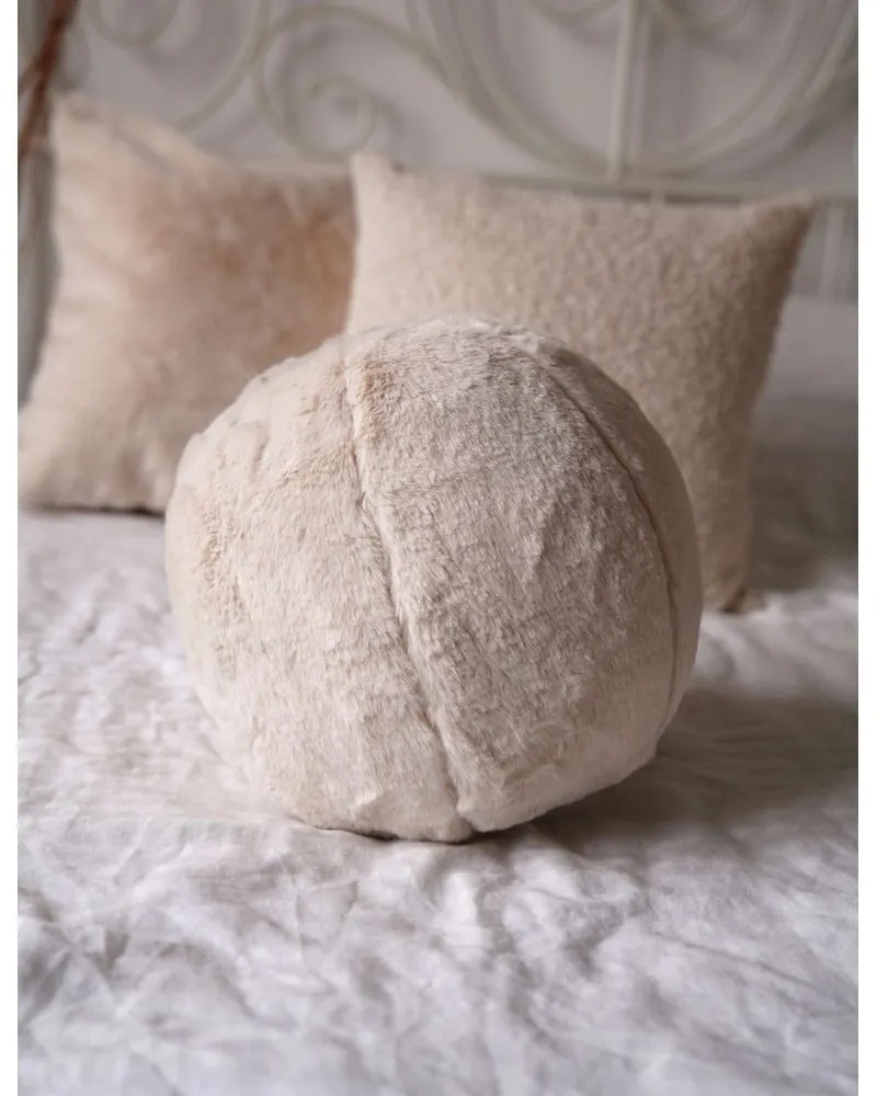 Mikroplüss díszpárna ø 25 cm Top – Mioli Decor