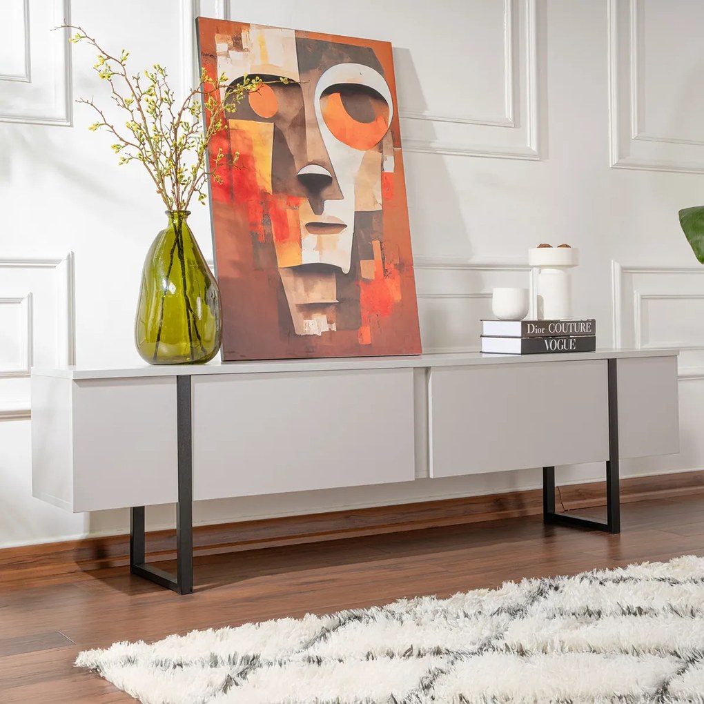 TV asztal Serenity Grey