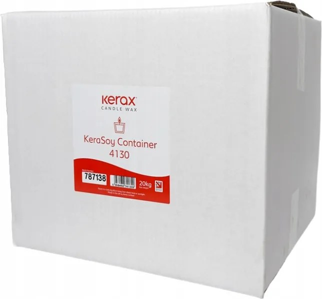 Szójaviasz natúr KeraSoy Container 20 kg öntött gyertya
