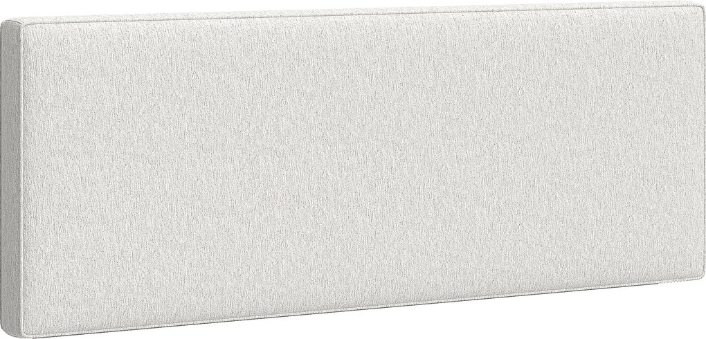HOMCOM lenhatású párnázott lebegő fejtámla, 160 x 10 x 60 cm (krém) | Aosom