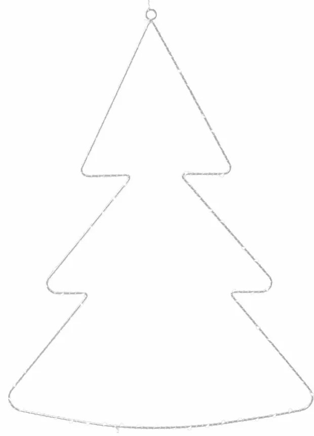 Fehér függő karácsonyi fénydekoráció Liva – Sirius