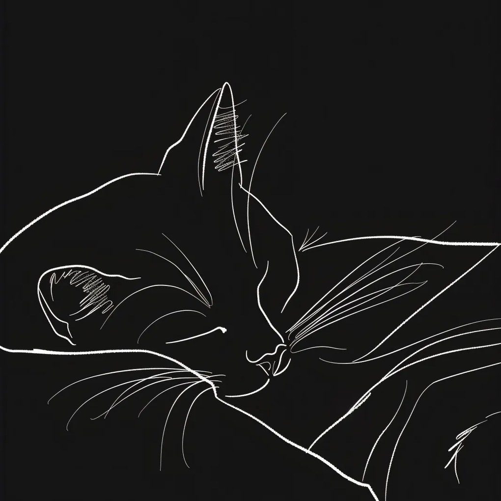 Poszter 30x30cm Éjszakai nyugalom