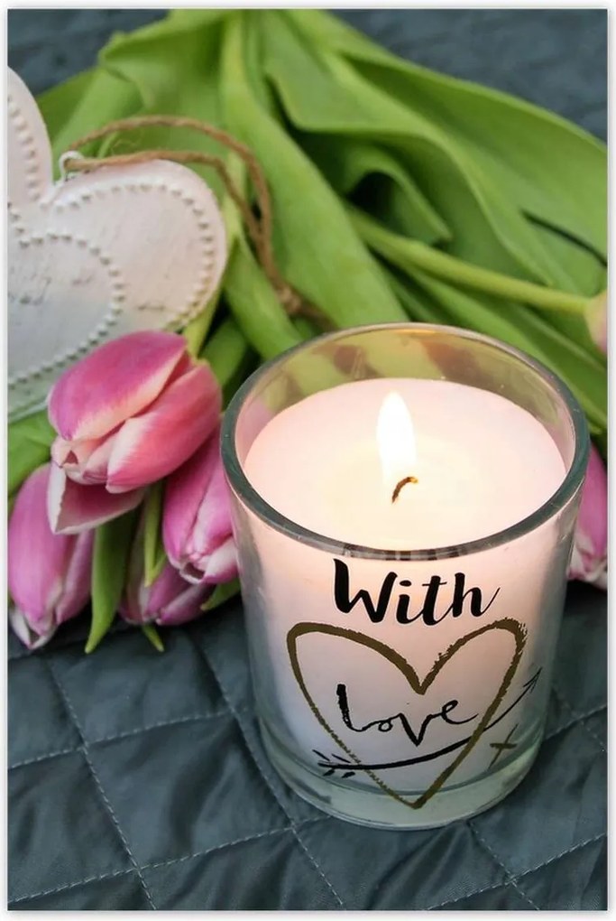 Poszterek 80x120 Nőnap Ajándék Love