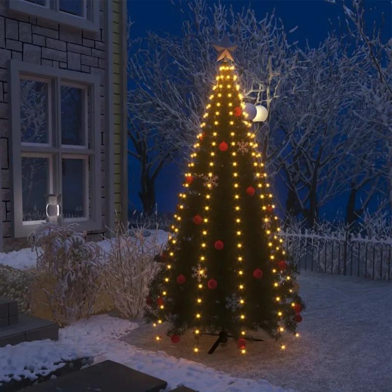 Karácsonyfa-fényfüzér 250 LED-del IP44 250 cm
