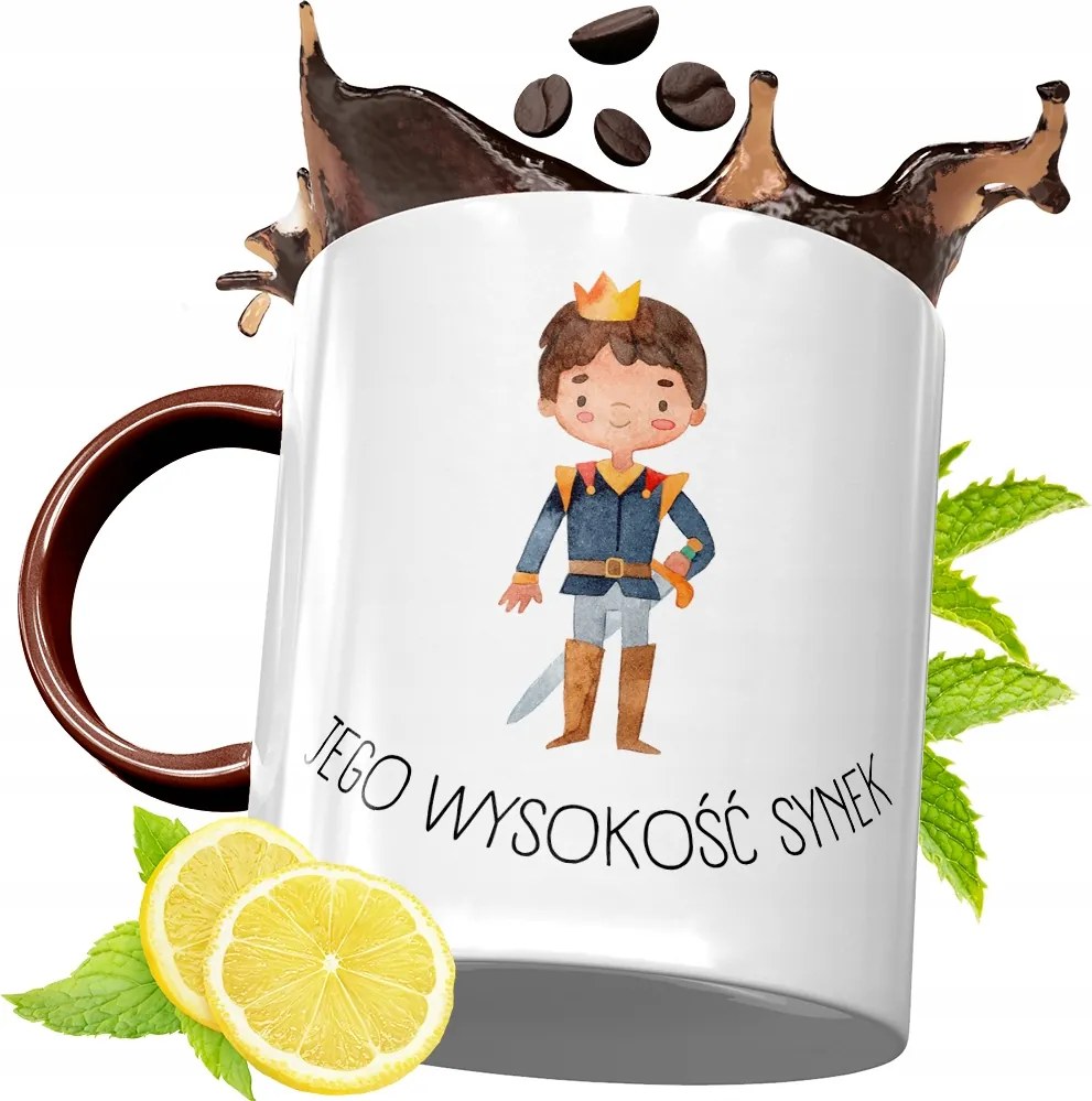 Bordó Bögre Fiúnak Születésnapi Ajándék fényképes nyomtatással