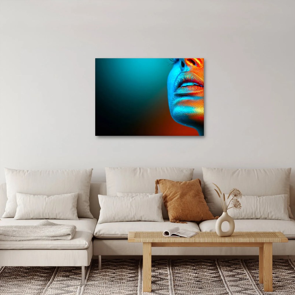 Kép - Csillogó arc (70x50 cm)