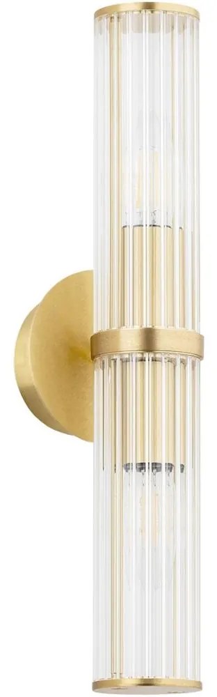 Argon 7203 - Fali lámpa HAMPTON 2xE14/7W/230V arany