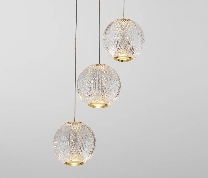 NOVALUCE 9695208 BRILLANTE Többágú Függesztett Lámpa LED IP20