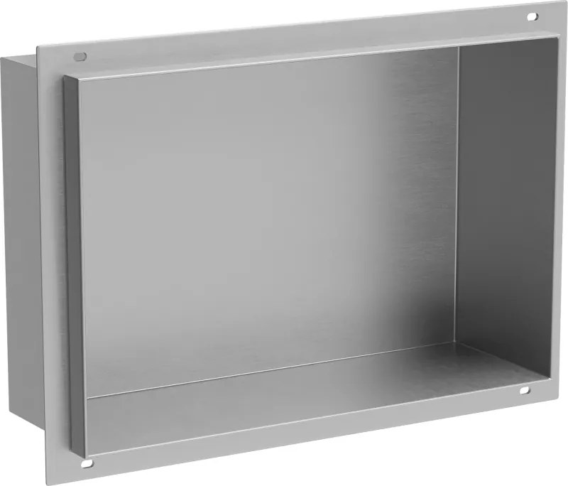 Mexen X-Wall-NR perem nélküli fülke polc 30 x 20 cm, inox - 1911302010