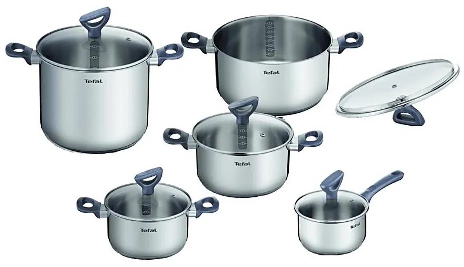 Tefal DAILY COOK 10 részes rozsdamentes edénykészlet