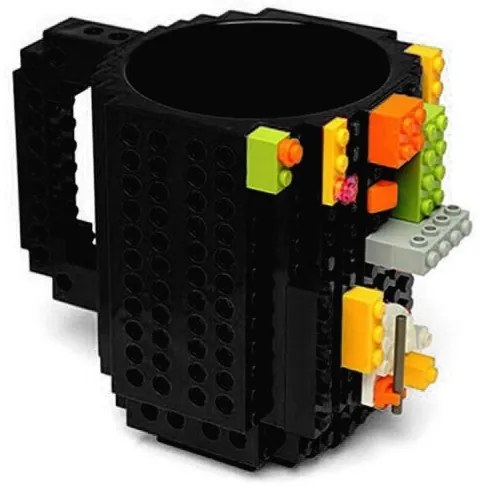 LEGO Bögre fekete 350 ml