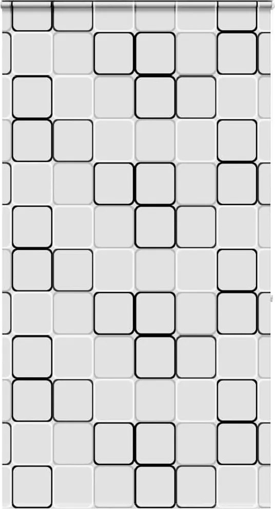 vidaXL zuhanyzó redőny kazettával 130x240 cm szövet szélessége 126 cm