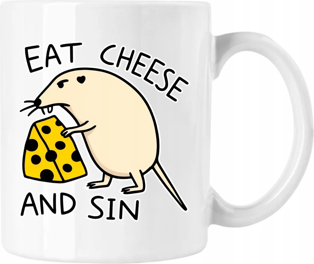 Eat Cheese and Sin bögre fehér 330ml