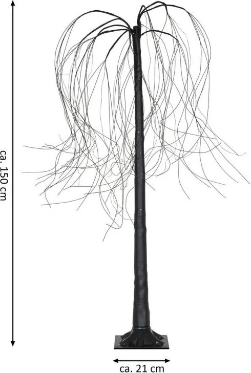 NEXOS Dekoratív fa  150 cm 96 LED