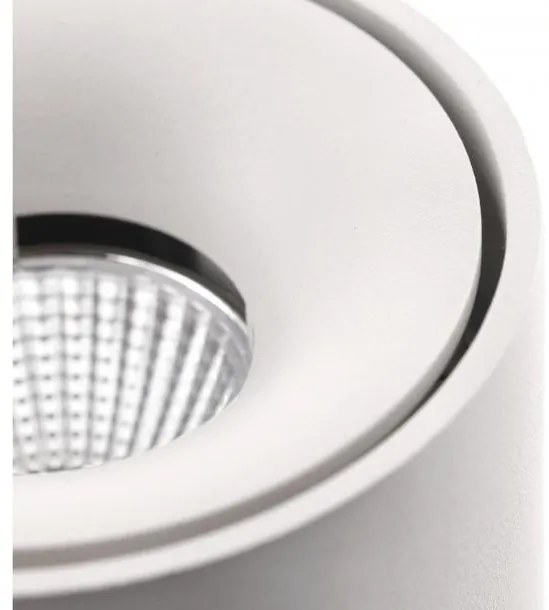 Lámpa Mennyezeti BIANCO, 8W, 680lm, AC220-240V, 50/60 Hz, PF>0,9, Ra≥80, IP20, IK06, 36°, 4000K, kör, fehér