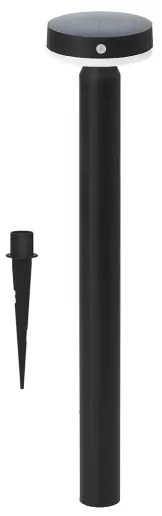 Zuma Line PT33613 - CARLI LED napelemes lámpa 4,5W, 2000 mAh, IP44 fekete