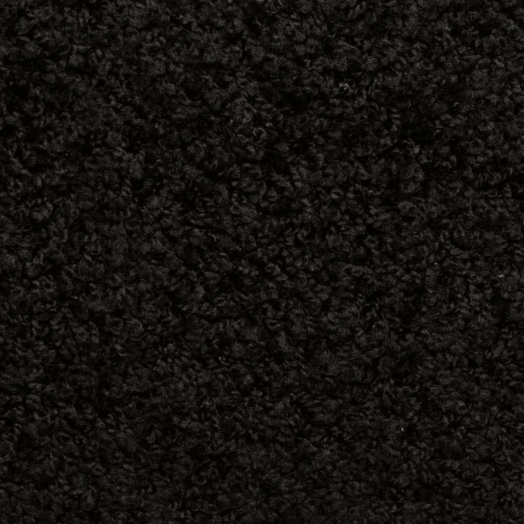 15 db fekete lépcsőszőnyeg 65x21x4 cm
