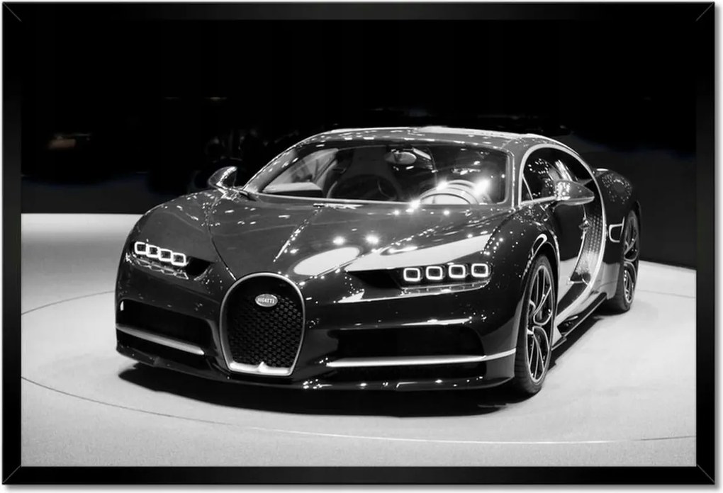 Poszterek keretben 60x40 Bugatti Chiron