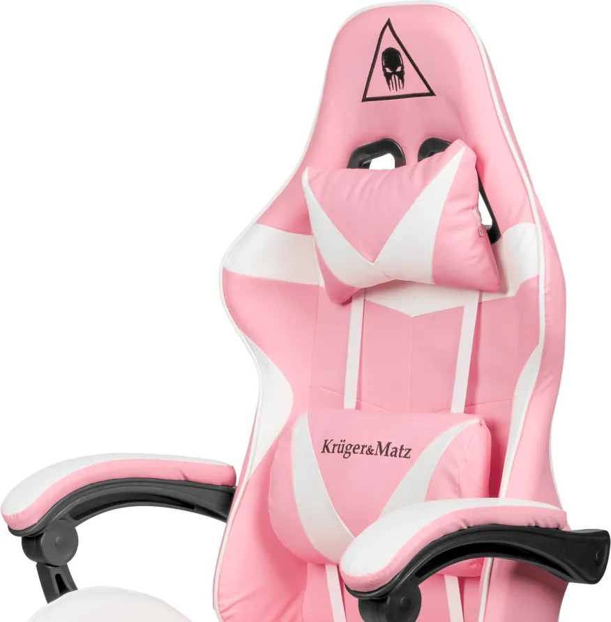 Kruger&Matz Warrior GX-150 rózsaszín játékszék