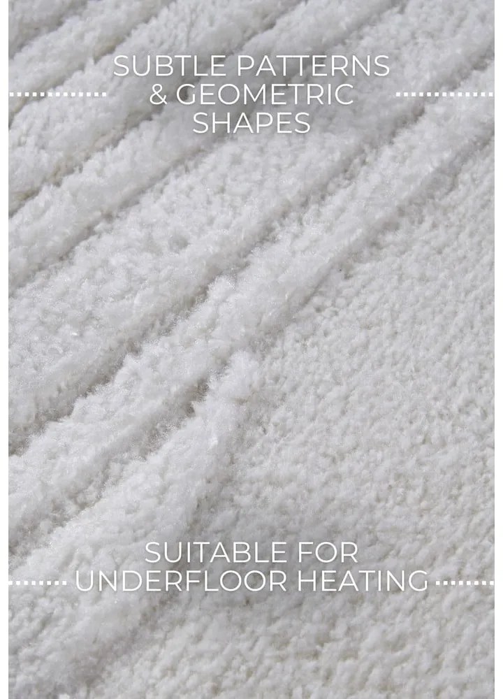 Krémszínű szőnyeg 80x120 cm Bartoux Cream White – Elle Decoration