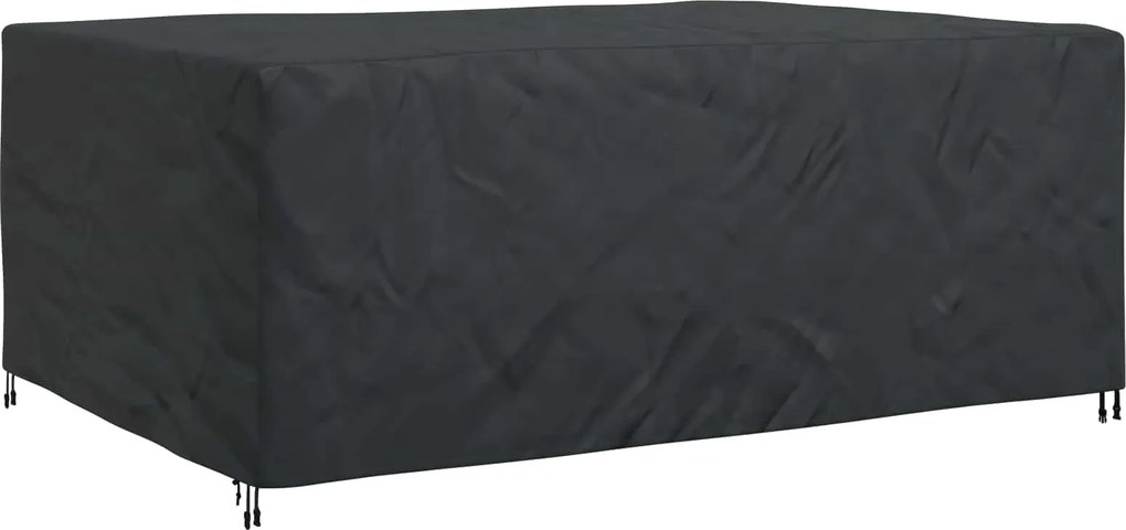 vidaXL Bútor takaró Egyszínű Fekete 270 x 180 x 90 cm 210D