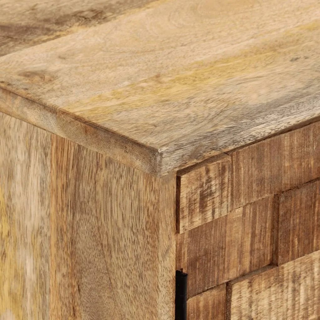 tömör mangófa tálalószekrény 110 x 30 x 70 cm