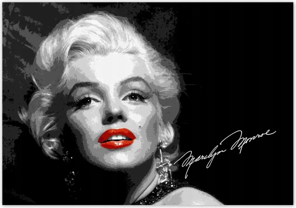 Poszterek 100x70 Marilyn Monroe autogram